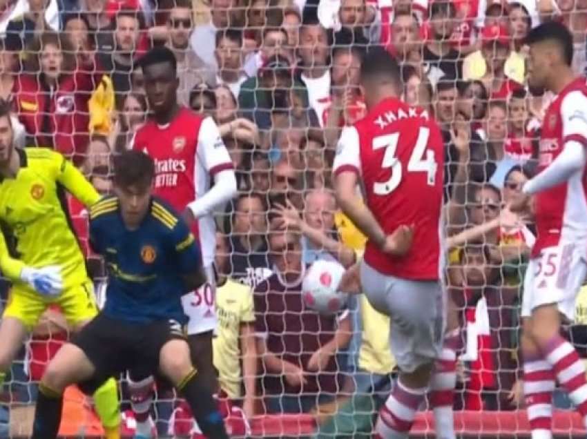 Goli i Xhakës kundër United zgjidhet goli më i mirë i sezonit te Arsenali – video