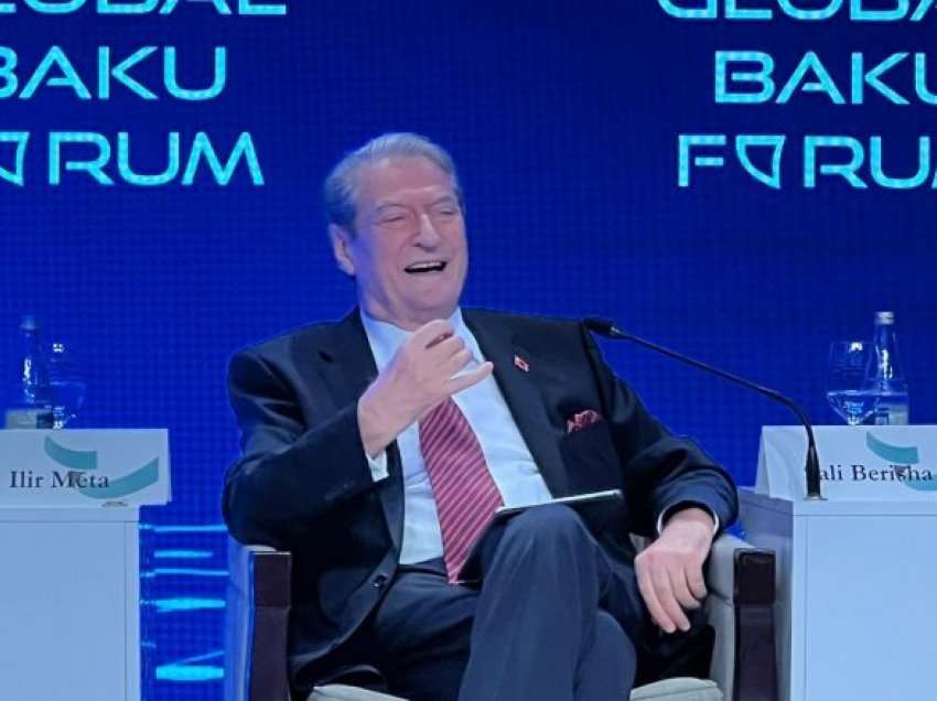 Berisha flet nga Forumi i Bakut: Marrëveshja Serbi- Kosovë jetësore; Soros donte të prekte kufijtë e Kosovës