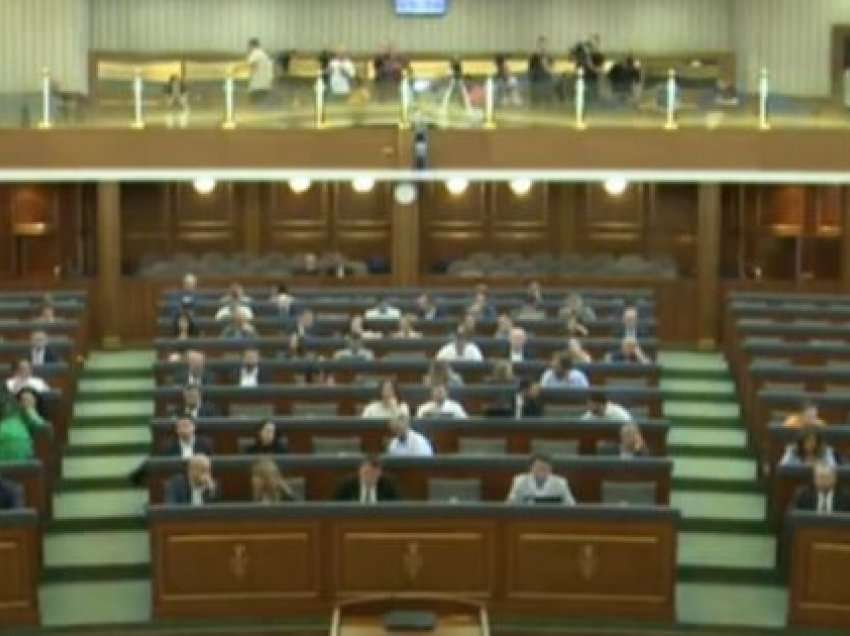 Pamje nga Seanca Kuvendit Kosoves.
