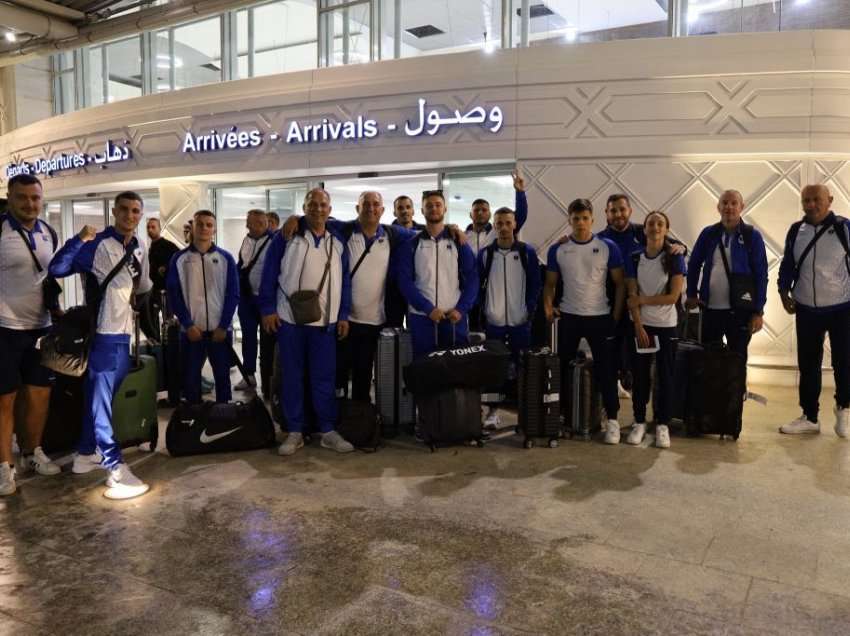 Lojërat Mesdhetare Oran 2022/Grupi i parë i ekipit nga Kosova arrin në Algjeri 