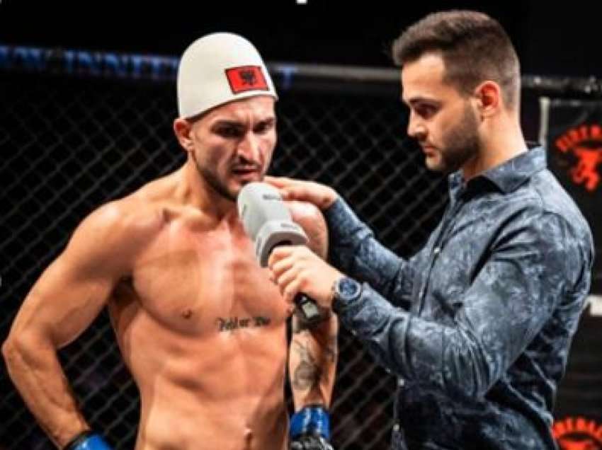 Rinor Gashi  një  boksier i ri në artin marcial MMA, që synon të arrijë majat e fitores me zemër shqiptari