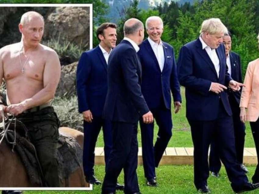 “Ne jemi më të fortë se Putini”, liderët e G7 tallen me shëtitjet e tij me kali