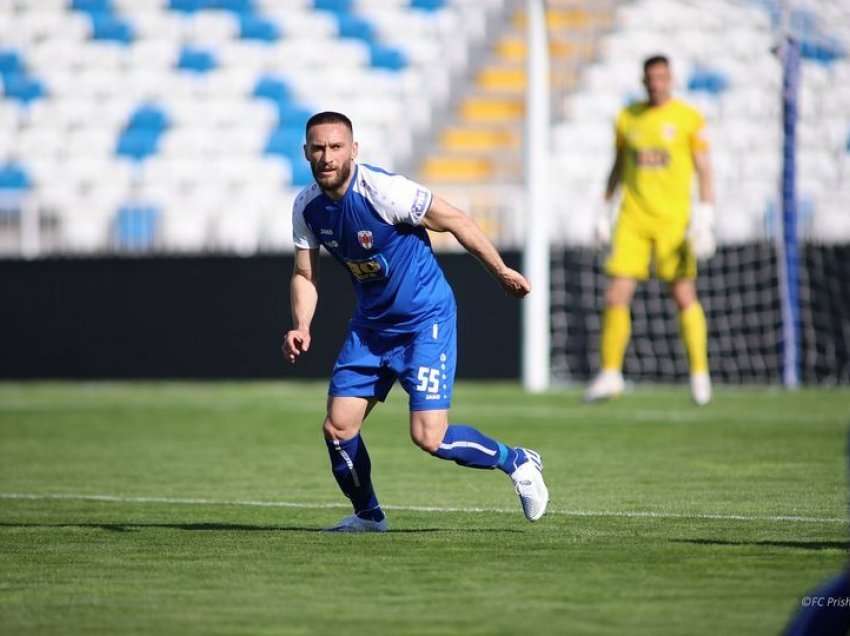 Haliti është paraqitur vetëm në një ndeshje me Prishtinën