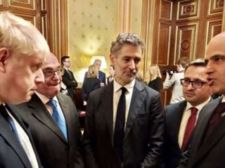 Kovaçevski takohet me Boris Johnsonin 