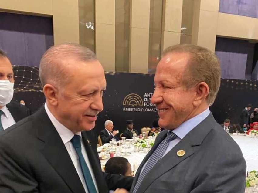 Pacolli takohet me Erdoganin