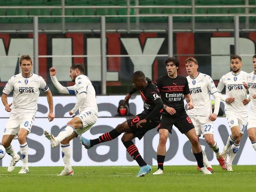 Milani fiton, kryeson në Serie A