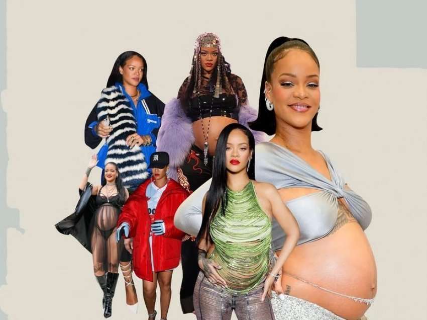 Rihanna tregon si po e përballon shtatzëninë
