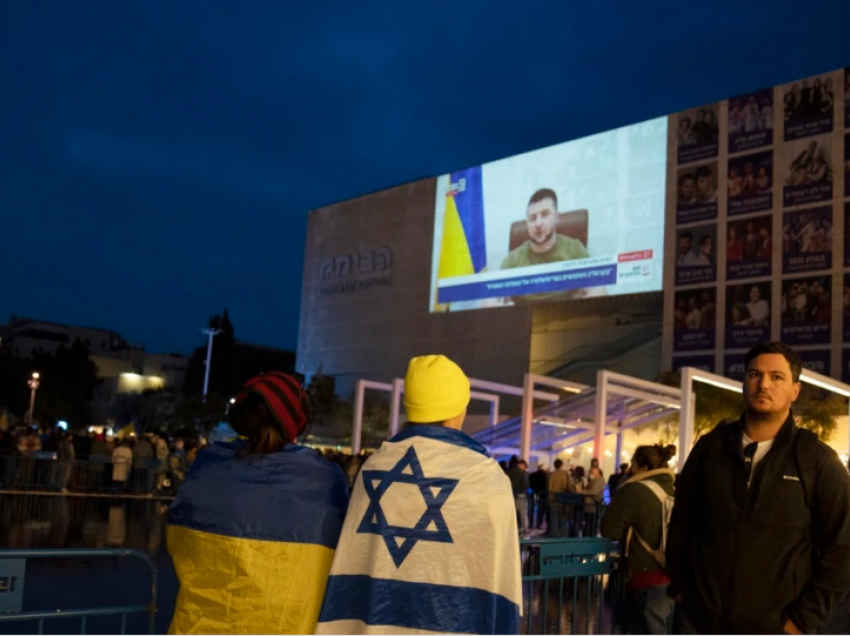 Izraelitët kundër krahasimeve me holokaustin të bëra nga presidenti ukrainas