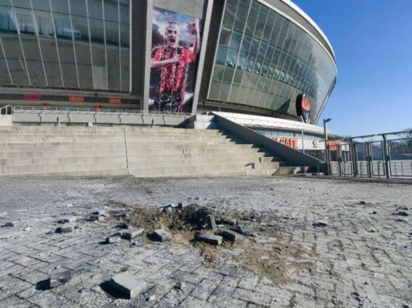 Bombardohet edhe stadiumi i Shakhtarit në Ukrainë!