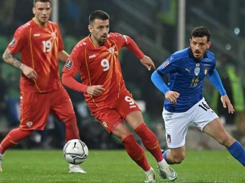 Shqiptarët e Maqedonisë së Veriut shokojnë Italinë, kualifikohen 