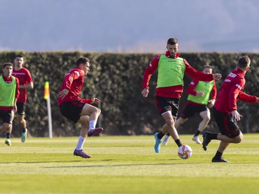 Spanja do të presë Shqipërinë, shoku i Bares zëvendësohet nga lojtari i Leipzigut