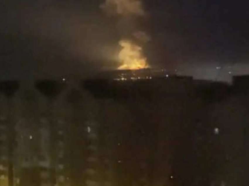 Një shpërthim i fortë është dëgjuar në Kiev