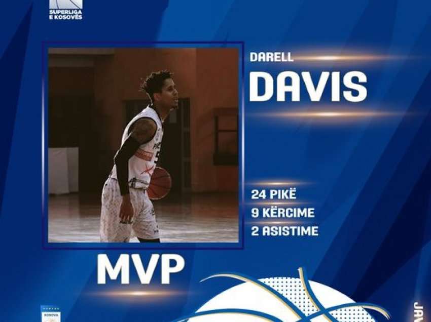 Davis, MVP në elitën e basketbollit