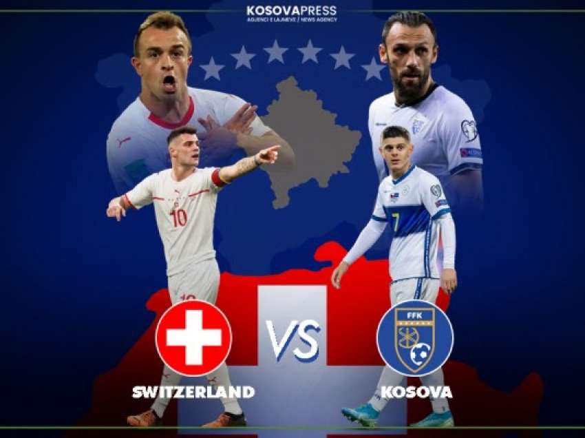 Formacionet e mundshme të miqësores Zvicër-Kosovë