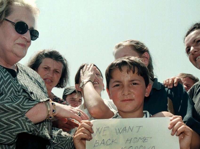 Çlirimi i Kosovës mban vulën dhe emrin Sekretares Medelein Albright