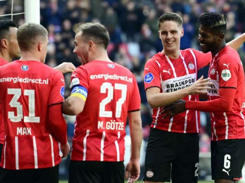 PSV-ja nuk i ndahet Ajax-it në garën për titullin