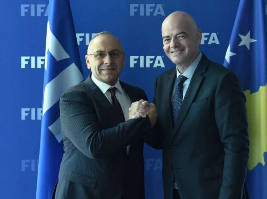 Presidenti i FIFA-s i shkruan letër Agim Ademit
