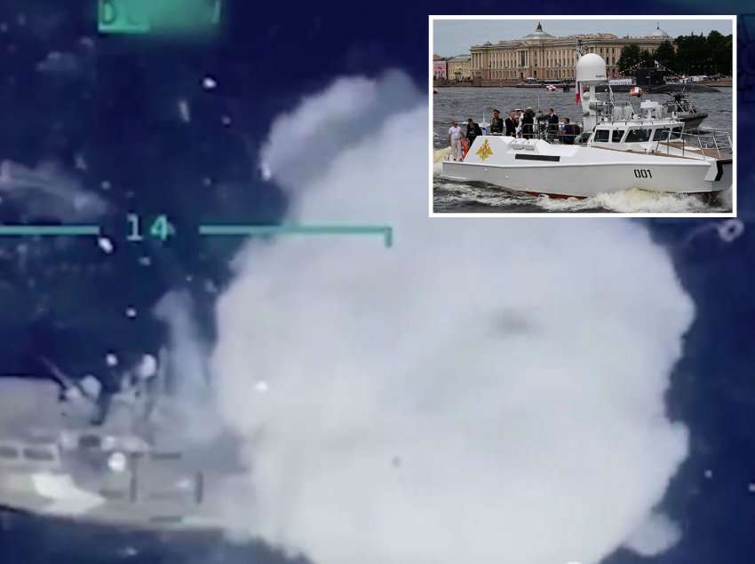 Momenti kur droni Bayraktar shkatërron anijen e Putinit: Hakmarrja e “Ishullit të  Gjarprit”!