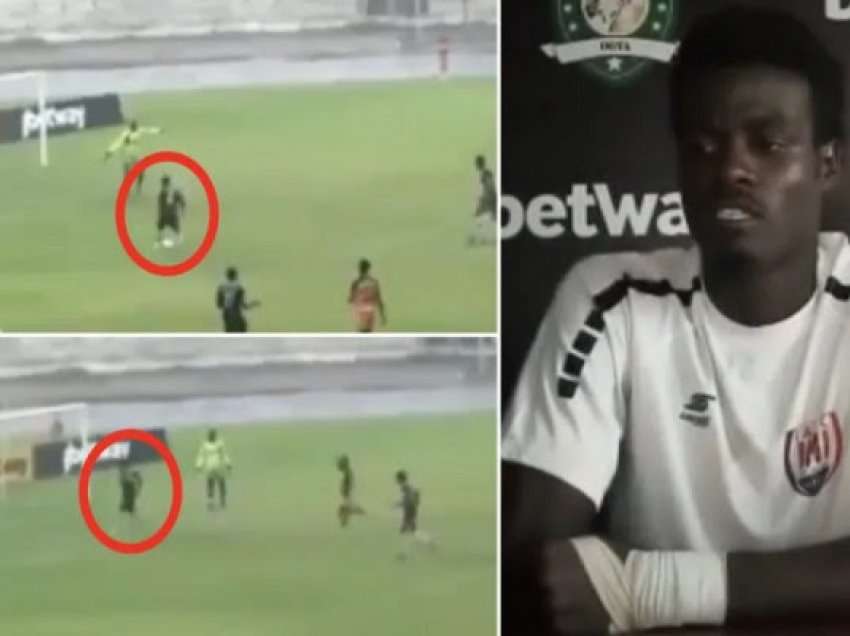 Mbrojtësi ganez shënon dy autogola kur e kupton se loja ishte e kurdisur, përjashtohet nga çdo aktivitet i futbollit