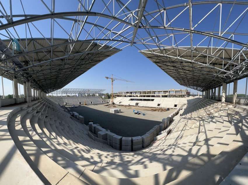 Stadiumi i ri që po ndërtohet në shtetin e rajonit 