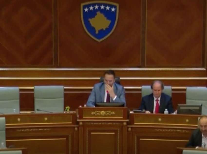 Pamje nga seanca e Kuvendit të Kosovës
