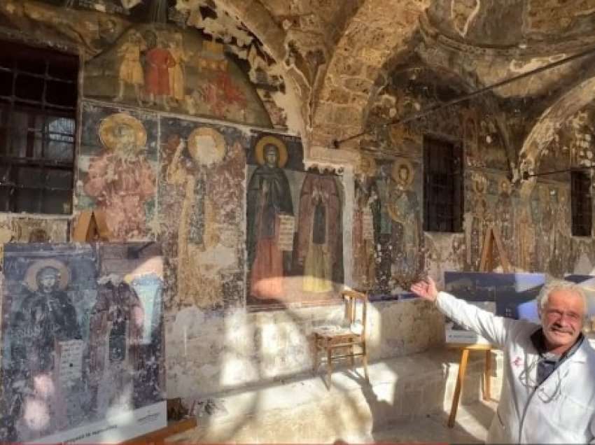 Kisha e Shën Nikollës në Voskopojë po i nënshtrohet restaurimit të plotë