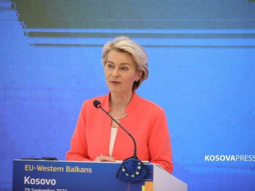Ursula von der Leyen: Më vjen mirë t’i shoh të gjithë partnerët e Ballkanit Perëndimor në Berlin