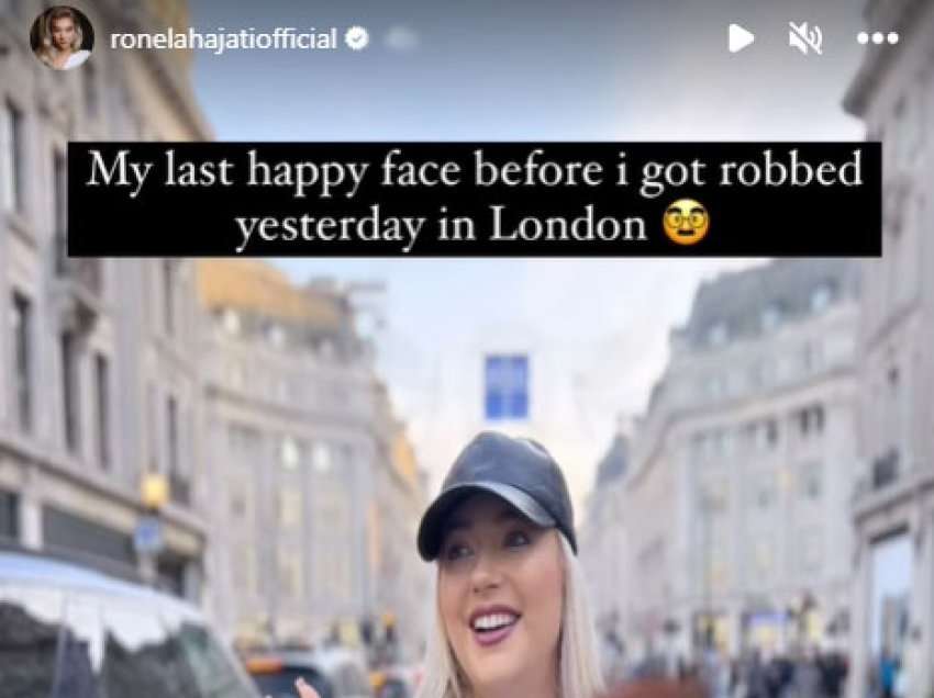 Ronela Hajatit ia vjedhin të gjitha paratë dhe kartelat në Londër: Jam në mes të Anglisë dhe nuk kam identitet