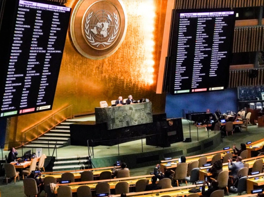 Rezoluta e OKB-së, Moska përgjegjëse për dëmet në Ukrainë 