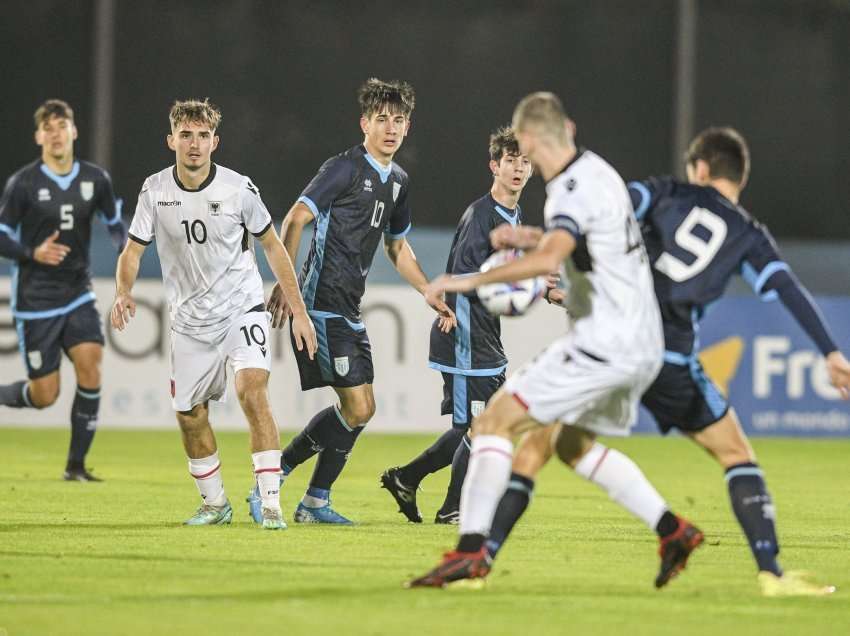 Shqipëria U-21 fiton thellë përballë San Marinon, shënojnë Avdiu, Pajaziti e Smajli