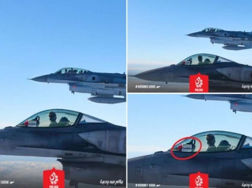 Avionët luftarakë F-16 shoqërojnë Kombëtaren e Polonisë drejt Katarit