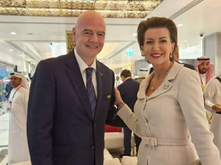 ​Jahjaga takohet me Infantinon në Katar: Për fat të keq Kosova nuk është në garë