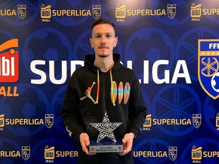 ​Ermal Krasniqi shpallet “Ylli i javës” në Superligën e Kosovës