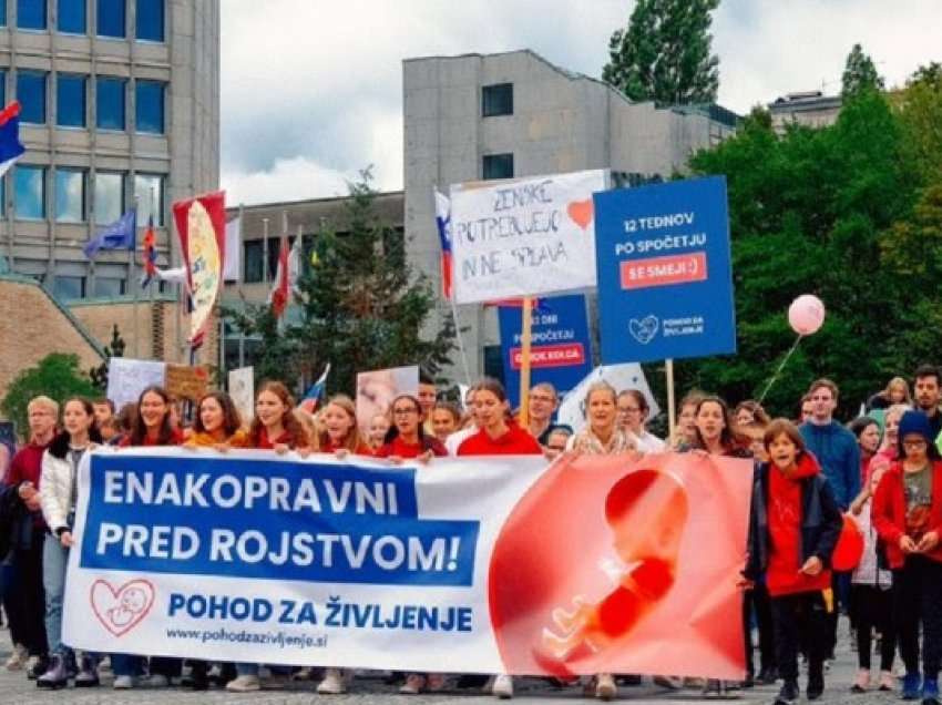 ​Në Slloveni u mbajt një tubim për të drejtat e fëmijëve të pa lindur