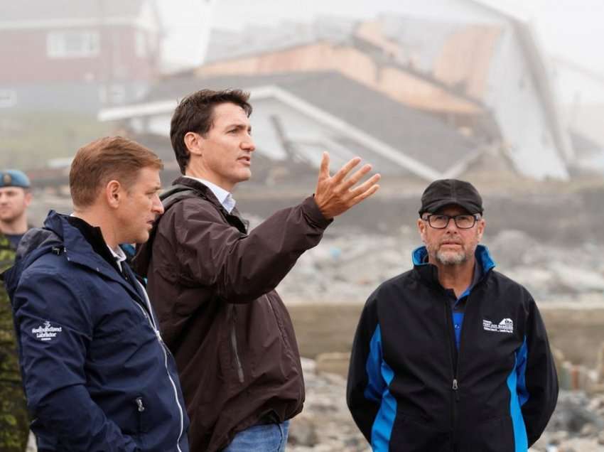 Trudeau njoftoi se do të ndajnë 300 milionë dollarë për Kanadanë lindore, që u godit nga stuhia