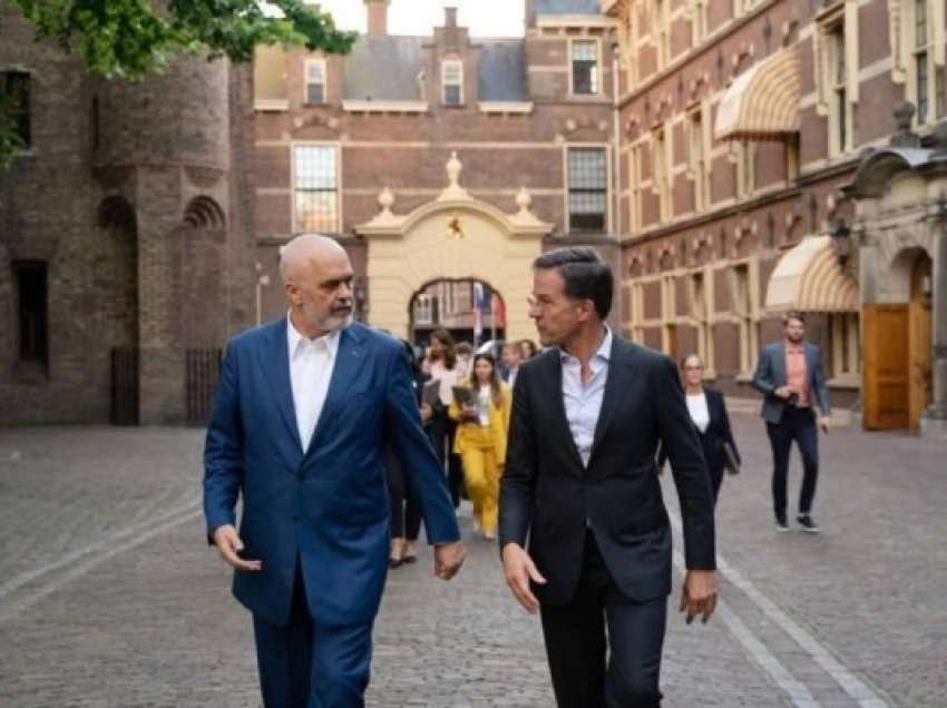 ​Rama dhe kryeministri holandez: Komuniteti Politik Evropian është ide e mirë