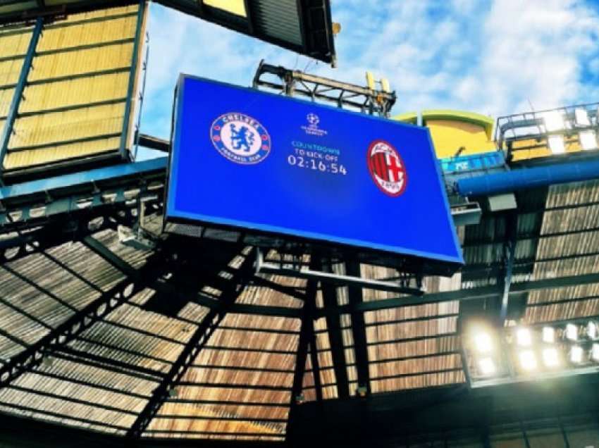 ​Chelsea-Milan, formacionet zyrtare