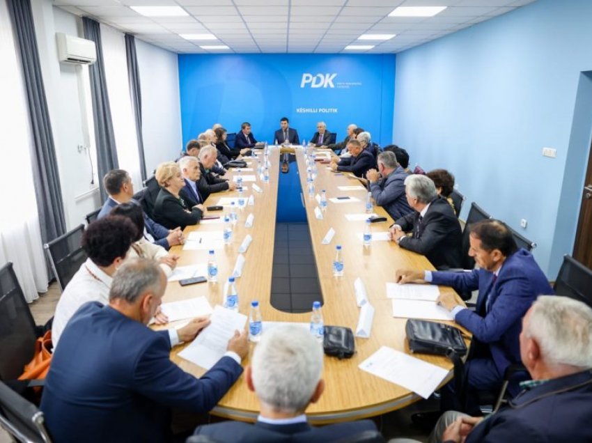 PDK themelon Këshillin Politik – organ këshillëdhënës i përbërë nga personalitete të shquara partiake