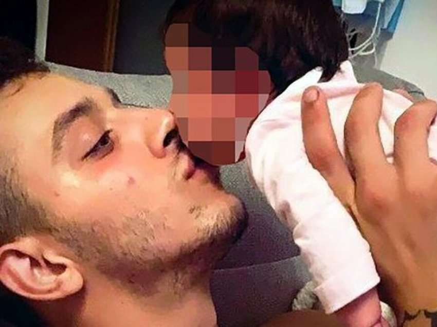 Ky është 23-vjeçari shqiptar që vdiq në aksident, si shpëtoi për mrekulli vajza e tij e vogël?