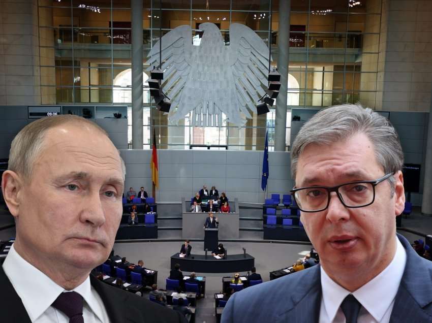 Bundestagu gjerman i përcakton afat Serbisë deri me 1 dhjetor të vendos sanksione Rusisë