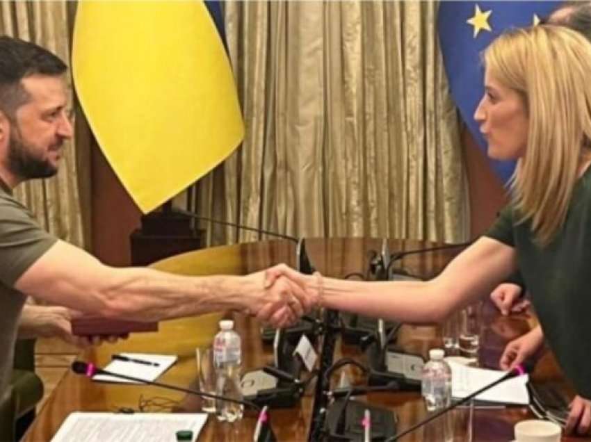 BE nderon me çmim popullin ukrainas dhe presidentin Zelensky