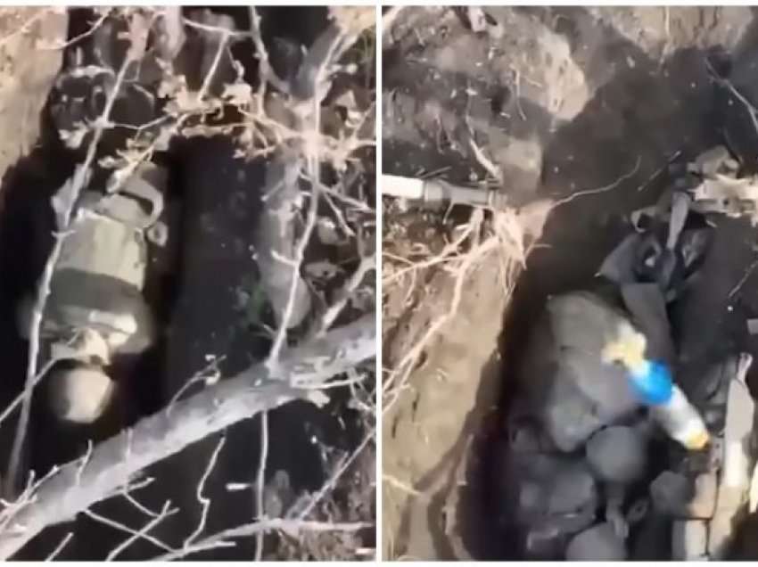 Ushtarët rusë goditen me precizitet të paparë nga predhat që binin nga droni ukrainas