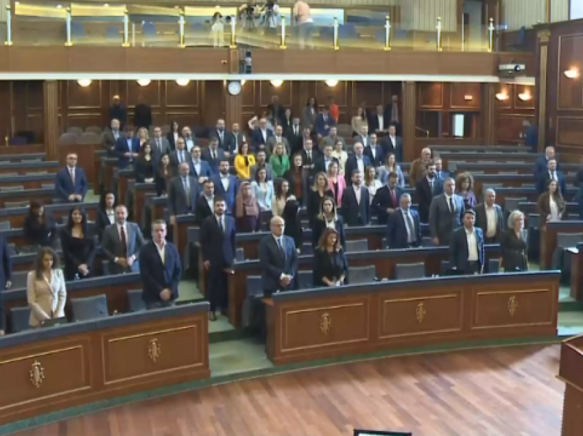 Deputeti ukrainas në Kuvend, ligjvënësit mbajnë një minutë heshtje për të vrarët në Ukrainë