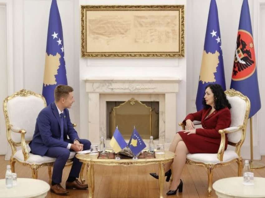 ​Osmani takoi deputetin Goncharenko: Kosova mbështet Ukrainën