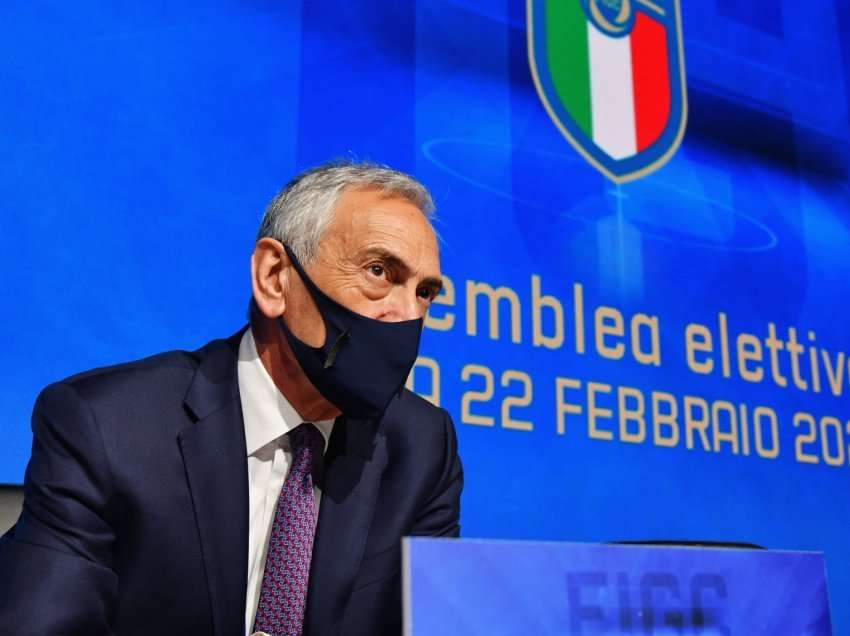 Presidenti i Federatës Italiane të Futbollit lëshon deklaratën bombë
