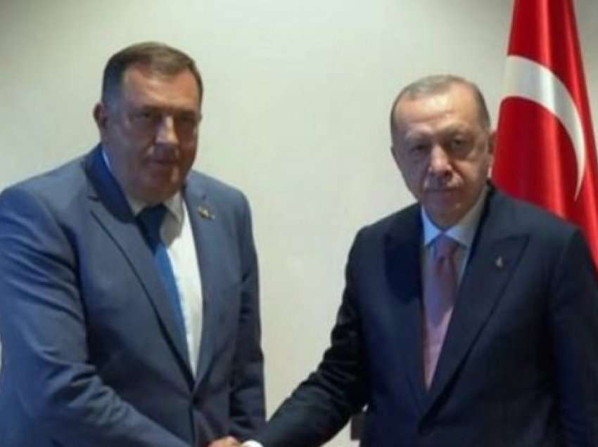 Dodik i vardiset Erdoganit para takimit me të , do të flasim për autostradën Sarajevë -Beograd