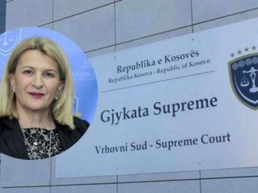 Gjykata Supreme konfirmon vendimin e KGJK-së për degradimin e gjykatëses Naime Krasniqi-Jashanica