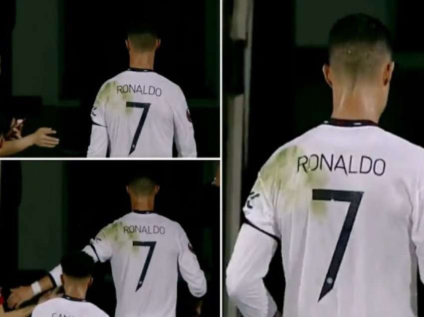 Momenti kur Ronaldo refuzon të bëjë foto me mjeken gjatë ndeshjes kundër Sheriff Tiraspol 