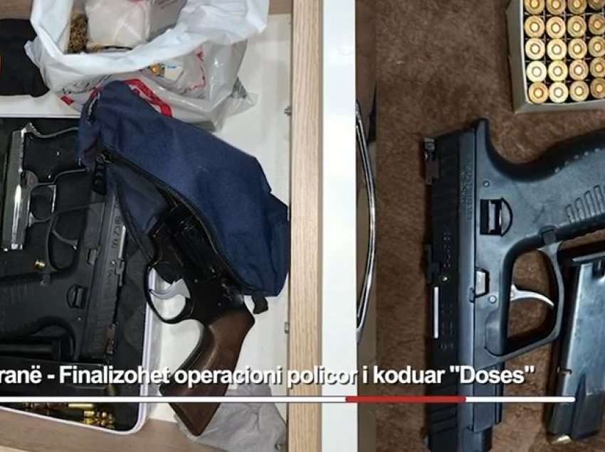 Shpërndante kokainë, arrestohet 32-vjeçari në Tiranë! Në banesë i gjenden tre armë zjarri