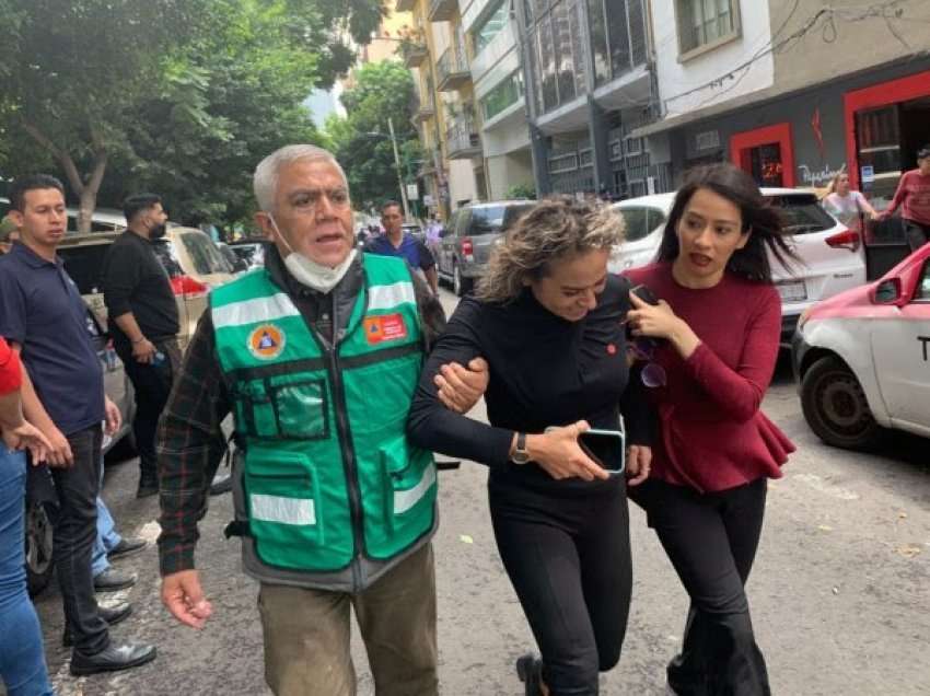 ​Pamje të frikshme nga tërmeti në Meksikë